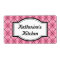 Pretty Pink Kitchen Labels