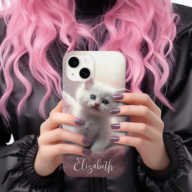Pretty Pink Kitten Case-Mate iPhone Case (Creator Uploaded)