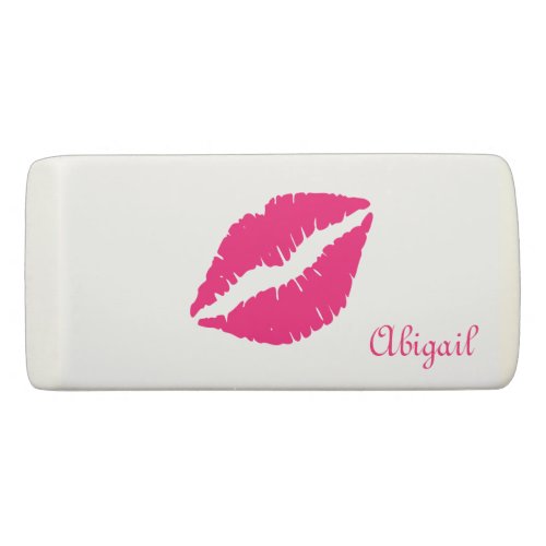 Pretty Pink Lips Eraser