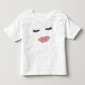Pretty Pink Lip's Toddler Ruffle Dress Toddler T-shirt