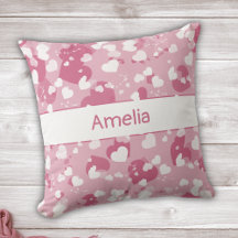 Pretty Pink Love Heart Personalized
