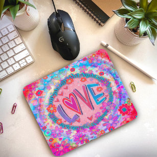 Pretty Pink Love Inspirivity Mousepad