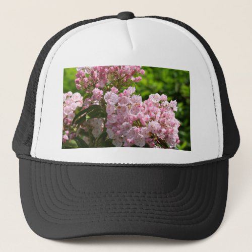 Pretty Pink Mountain Laurel Flowers Trucker Hat