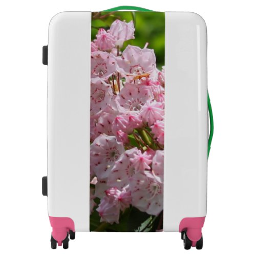 Pretty Pink Mountain Laurel Luggage