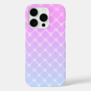 Pretty Pink Ombre Diamond Pattern iPhone 16 Pro Case