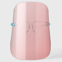 Pretty Pink Ombre Face Shield