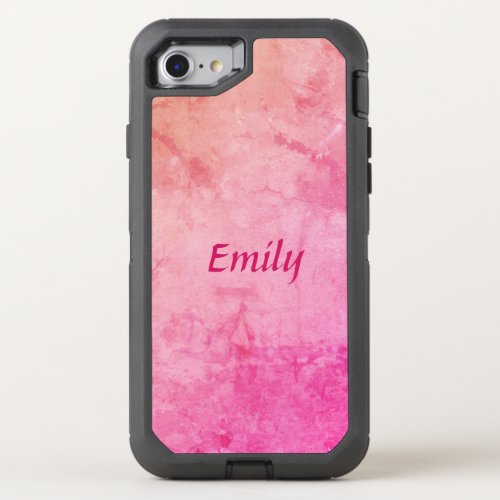 Pretty Pink OtterBox Defender iPhone SE87 Case