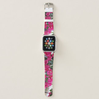 Pretty Pink Paperflower Apple Watch Band