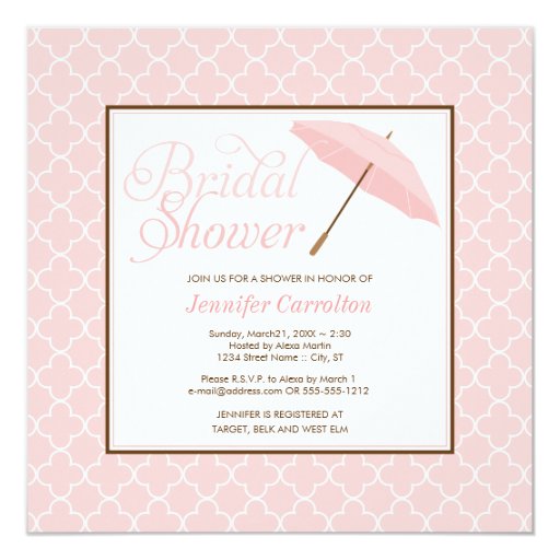 Pretty Bridal Shower Invitations 5