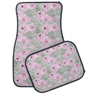 Pretty Pink Peonies Car Floor Mat