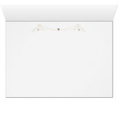 Pretty Pink Peony Flower Green Leaves (Inside Horizontal (Bottom))