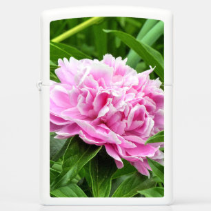Pretty Pink Peony Zippo Lighter