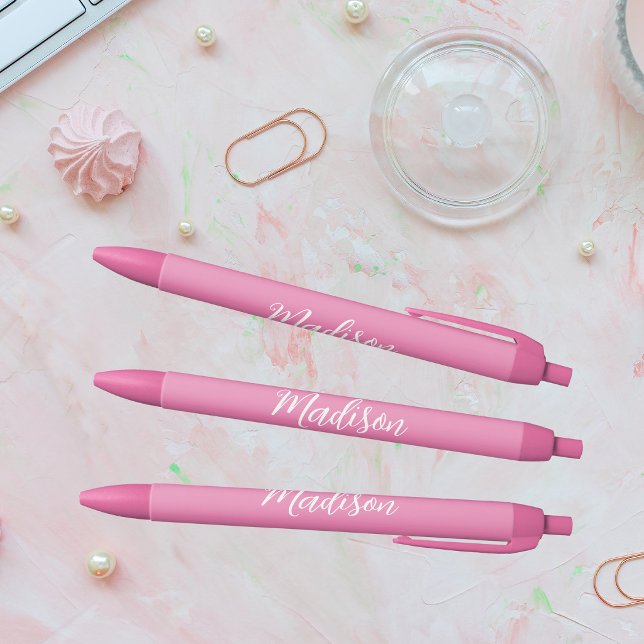 Pretty Pink Personalized Name Pen (Creator Uploaded)