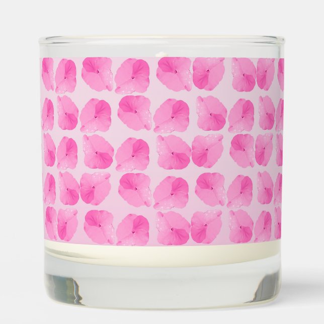 Pretty Pink Petals Scented Candle (Front)