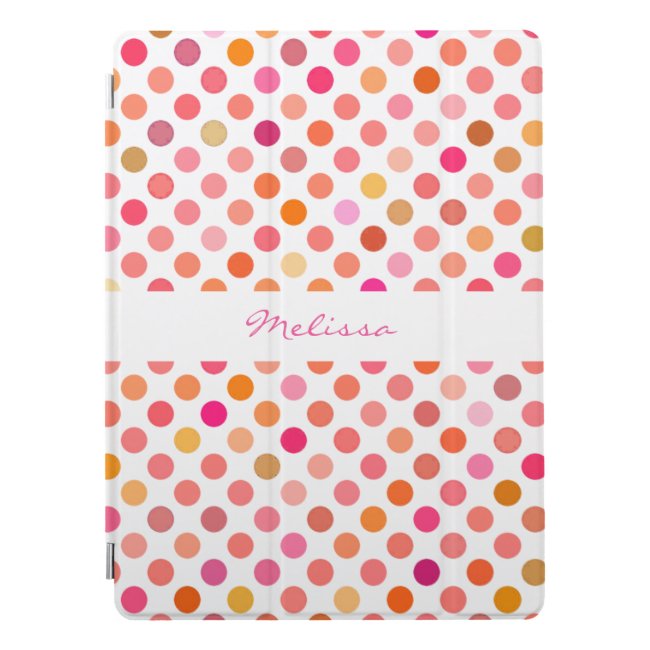 Pretty Pink Polka Dots 12.9 iPad Pro Case