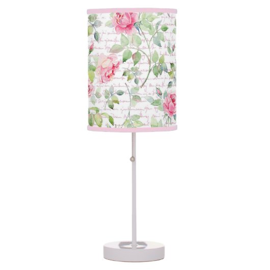 Pretty Pink Poodle lamp (Front)