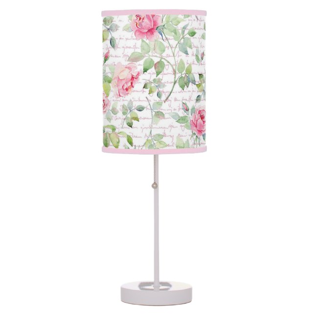 Pretty Pink Poodle lamp (Front)