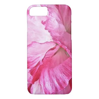 Pretty Pink Poppy Abstract iPhone 8/7 Case