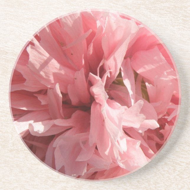 Pretty Pink Poppy Coasters (Front)