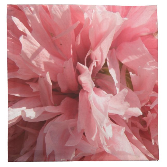 Pretty Pink Poppy Napkin (Front)