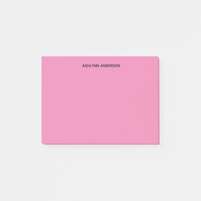 Pretty Pink Post-it Notes (Front)