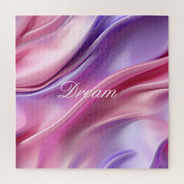 Pretty Pink Purple Dream Jigsaw Puzzle (Vertical)