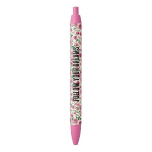 Pretty Pink Roses Pen