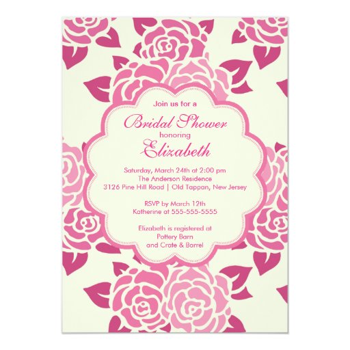 Spring Bridal Shower Invitations 9