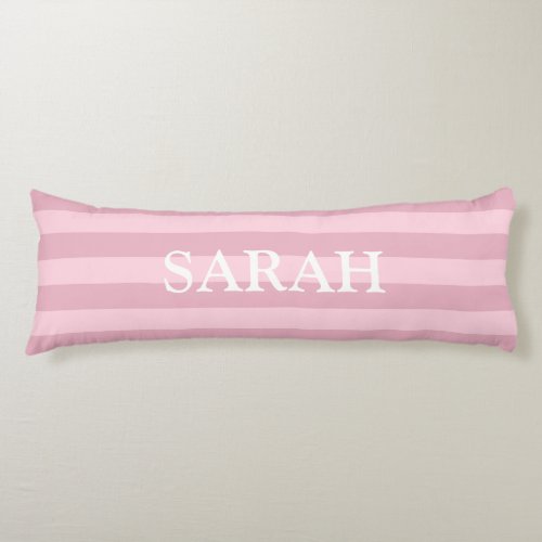 Pretty Pink Sarah Or Add Your Name Body Pillow