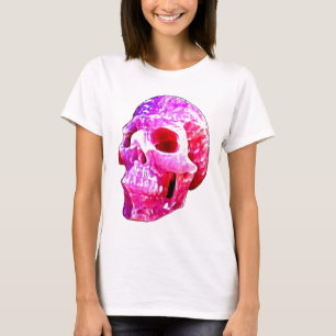 Pretty Pink Skull T-shirt