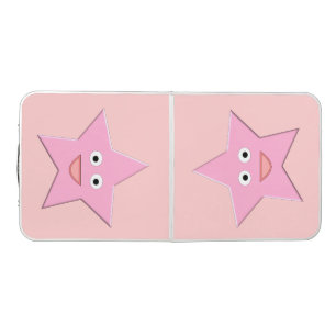 Pretty Pink Star Pong Table
