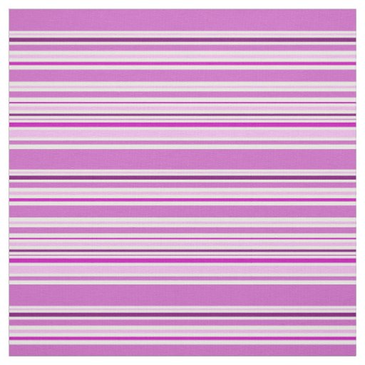 Pretty Pink Striped Simple Girly Fabric