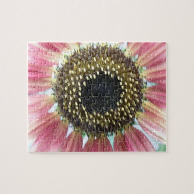 Pretty Pink Sunflower Puzzle (Horizontal)
