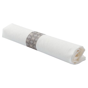 Pretty Pink Tinged Aztec Inspired Pattern Napkin Band Pretty Pink Tinged Aztec Inspired Pattern Napkin Band
