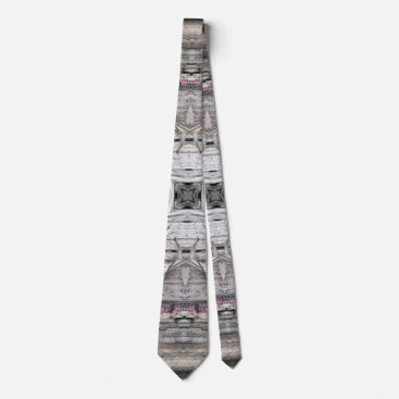 Pretty Pink Tinged Aztec Inspired Pattern Neck Tie Pretty Pink Tinged Aztec Inspired Pattern Neck Tie