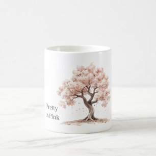 Pretty Pink Tree Coffee Mug