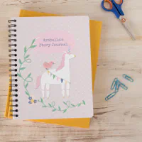 Sketchbook: Cute Pink Unicorn Sketch Book for Kids - Practice