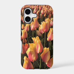 Pretty Pink & Yellow Tulips iPhone 17 Case