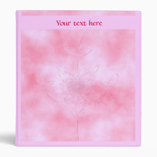 Pretty pinks binder