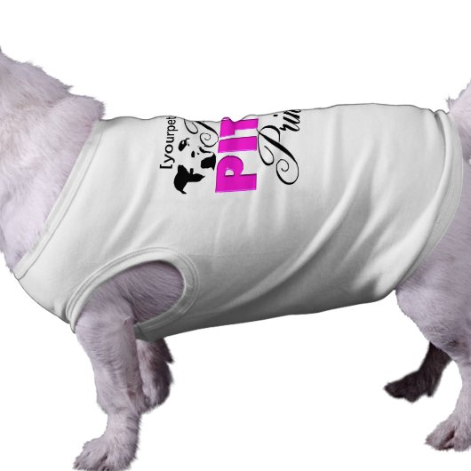Pretty Pitty Princess Pitbull Shirt (Side)