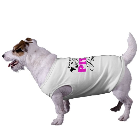 Pretty Pitty Princess Pitbull Shirt (Side)