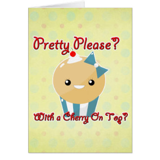 Pretty Please Cherry On Top Muffin Girl