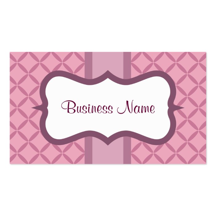 Pretty Plum Business Card