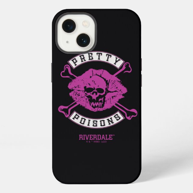 Pretty Poisons Logo Iphone Case (Back)