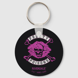 Pretty Poisons Logo Keychain