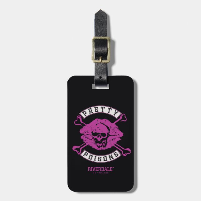 Pretty Poisons Logo Luggage Tag (Front Vertical)