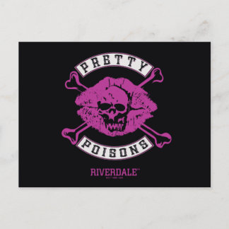 Pretty Poisons Logo Postcard