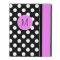 Pretty Polka Dot Monogram iPad Case