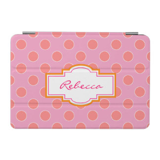 Pretty Polka Dot Personalized iPad Mini Cover