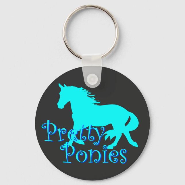 Pretty Ponies Official Keychain (Front)